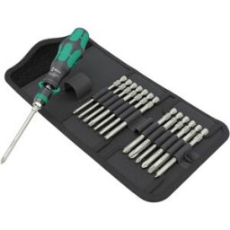 Wera Kraftform Kompakt 838 RA-R M Set 1 05051061001 Jeu dembouts 15 pièces cruciforme Phillips, vis Pozidriv, TORX, 6 pans intérieurs, vis à fente avec