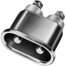Connectique pour appareils chauffants série (connecteur réseau) 344 Kalthoff 344.1 344009 embase mâle verticale Nombre total de pôles: 2 + PE 16 A métal 1 pc(s)