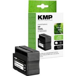 KMP Encre remplace HP 932XL, CN053AE compatible noir H104 1725,4001