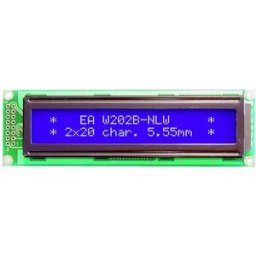DISPLAY VISIONS Afficheur 7 segments bleu-blanc 5.55 mm 3.3 V, 5 V Nombre de chiffres: 2