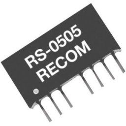 Convertisseur CC/CC pour circuits imprimés RECOM RS-2405D Nbr. de sorties: 2 x 24 V/DC 5 V/DC, -5 V/DC 200 mA 2 W 1 pc(s)