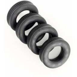 Veroma 1:16 Remorque surbaissée Pneus Tout caoutchouc 14 mm 4 pc(s)