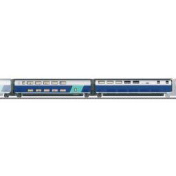 Märklin 043443 SET de 2 wagons supplémentaires 3 pour TGV Euroduplex de la SNCF