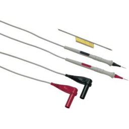Fluke TL910 Set de cordons de mesure de sécurité Banane mâle 4 mm pointe de test 1.00 m noir, rouge 1 set