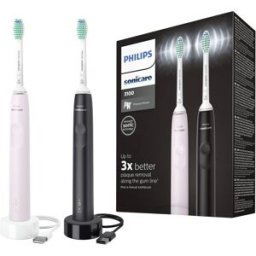 Philips Bodycare Serie 3100 HX3675/15 Brosse à dents électrique noir, blanc