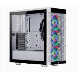 Tour midi Corsair CC-9011189-WW Boîtier PC blanc