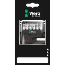 Wera Bit-Check 12 Metal 1 SB 05136393001 Jeu dembouts 12 pièces 1/4 (6.3 mm) avec porte-embout