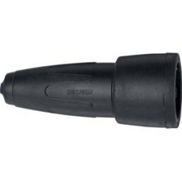 Fiche électrique femelle avec terre Merten 172991 Tout caoutchouc 230 V noir IP20