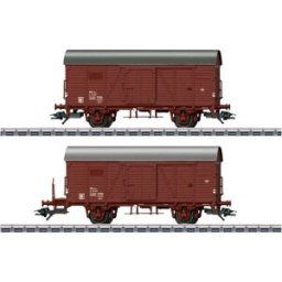 Märklin 46067 Lot de 2 wagons de marchandises couverts H0 de la NSB