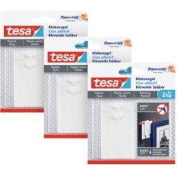 tesa 77776 Clou adhésif blanc Contenu: 6 pc(s)