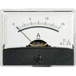 VOLTCRAFT AM-60X46/15A/DC AM-60X46/15A/DC Voyant de mesure encastrable AM-60X46/15A/DC 15 A Bobine