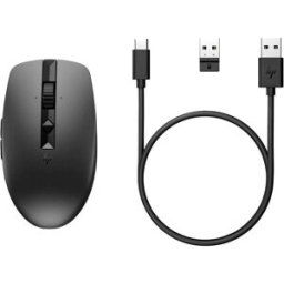 HP 710 Souris sans fil noir 7 Boutons 3000 dpi rechargeable