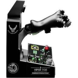 Thrustmaster VIPER TQS MISSION Système manette de gaz de panneau de commande pour simulateur de vol PC noir