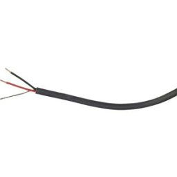 Kash 70I119 Câble micro 2 x 0.12 mm² noir 10 m