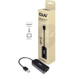 Club 3D Adaptateur réseau club3D CAC-1420 2.5 GBit/s USB 3.1 (Gen 1), RJ45