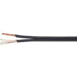 BKL Electronic 1106001/25 Câble audio 2 x 0.14 mm² noir 25 m