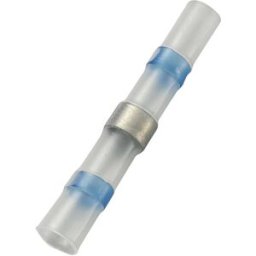 Manchon thermo-soudable TRU COMPONENTS JFST-3-B/20S 736437 avec gaine thermorétractable 1 mm² 2.50 mm² entièrement isolé bleu 20 pc(s)