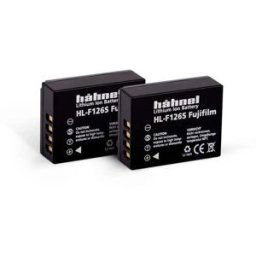 Hähnel Fototechnik HL-F126S, 2er Batterie pour appareil photo Remplace laccu dorigine NP-W126 7.2 V 1130 mAh