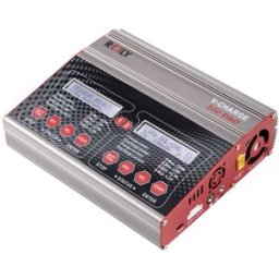 Reely V-Charge 200 Duo Chargeur multifonction de modélisme 12 V, 230 V 10 A NiMH, Li-polymère, Li-ion, LiHV, plomb-calcium, plomb-acide