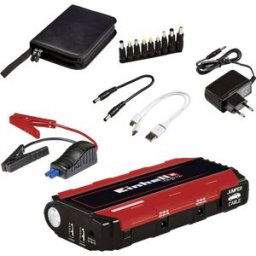 Einhell Système de démarrage rapide CE-JS 12 1091521 Courant daide au démarrage (12 V)=200 A port USB 2x, affichage du niveau de charge