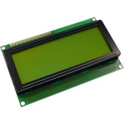 Display Elektronik Écran LCD jaune-vert 20 x 4 Pixel (l x H x P) 98 x 60 x 11.6 mm