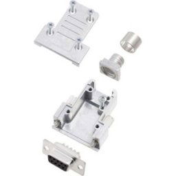 Kit embase SUB-D femelle femelle, droit 9 pôles encitech DCRP09-DMS-CF65-CS80-K 6355-0881-31 180 ° fût à souder 1 pc(s)
