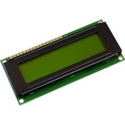 Display Elektronik Écran LCD jaune-vert (l x H x P) 80 x 36 x 7.6 mm
