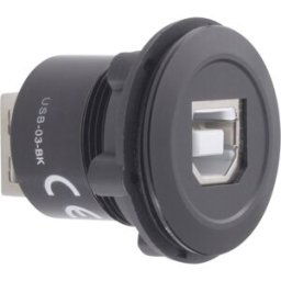 Adaptateur USB 2.0 USB femelle type B vers USB femelle type A TRU COMPONENTS USB-03-BK 1229319 1 pc(s)