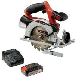 Scie circulaire portative sans fil Einhell TE-CS 18/150 Li Profondeur de coupe max. (90°) 48 mm + batterie, + chargeur 18 V 2.5 Ah
