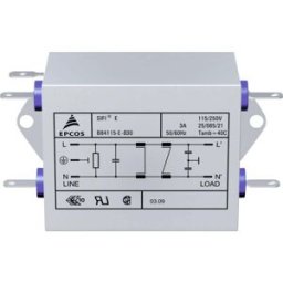 Filtre antiparasite TDK B84115EB110 ignifugé 250 V/AC 10 A 47 µH (L x l x H) 159 x 50.8 x 44.5 mm 1 pc(s)