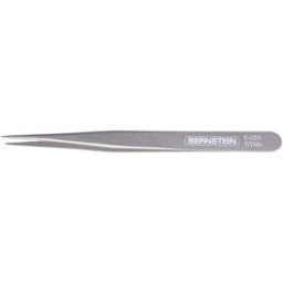 Bernstein Tools for Electronics 5-035 Pince brucelle de précision Super-pointue 120 mm