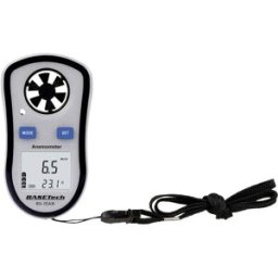 Basetech BS-10AN Anémomètre 0.1 à 30 m/s avec fonction thermométrique
