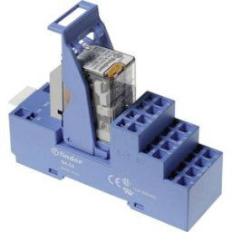 Finder 58.54.9.024.0050 Module relais Tension nominale: 24 V/DC Courant de commutation (max.): 7 A 4 inverseurs (RT) 1 pc(s)