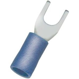 Vogt Verbindungstechnik 3628c Cosse à oeillet Section max.=2.50 mm² Ø du trou=4.30 mm partiellement isolé bleu 250 pc(s)