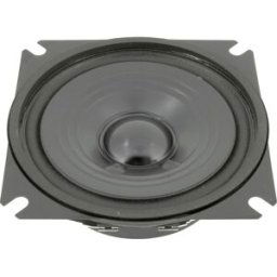 Visaton SL 87 FS - 8 Ohm 3.3 pouces 8 cm Haut-parleur large bande 8 Ω noir membrane en plastique