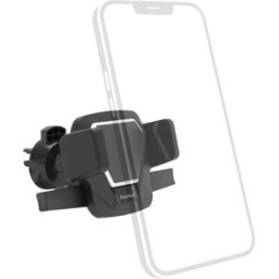 Hama grille de ventilation Support de téléphone portable pour voiture pivotant à 360° 55 - 85 mm