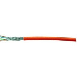 Kash 70I019 Câble réseau CAT 7 S/FTP 4 x 2 x 0.25 mm² orange 100 m