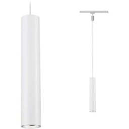 Paulmann Pendel Catalejo Luminaire à suspendre URail GU10 chrome (mat), blanc