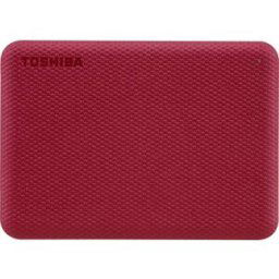 1 TB Toshiba Canvio Advance Disque dur externe 2,5 USB 3.1 (Gen 1) rouge HDTCA10ER3AA