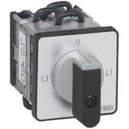 BACO NY11AQ1 Commutateur dampèremètre 16 A 2 x 90 ° gris, noir 1 pc(s)