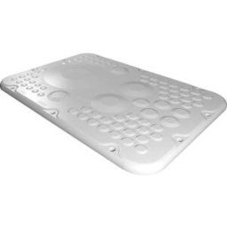 Rittal AX 2565.300 Plaque pour presse-étoupes (L x l) 221 mm x 301 mm plastique gris 1 pc(s)