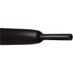 CellPack 240163 Gaine thermorétractable avec colle noir 8 mm 2 mm Taux de retreint:4:1 1 pc(s)