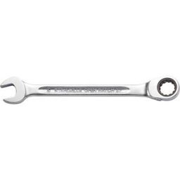 Stahlwille 41171919 17 19 GEWINKELT Clé mixte à cliquet annulaire Ouverture de clé (métrique) 19 mm