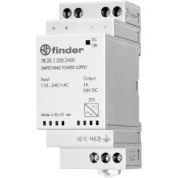 Finder 78.25.1.230.2400 Alimentation rail DIN 24 V/DC 1 A 25 W Contenu 1 pc(s)