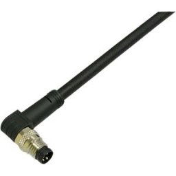 BKL Electronic 2700033 Câble de raccordement M8 mâle, coudé 2 m Nombre de pôles: 4.5 1 pc(s)