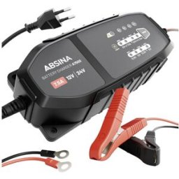 Absina 301015 Chargeur automatique 12 V, 24 V 7.5 A