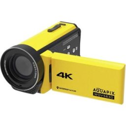 Aquapix WDV5630 Yellow Caméscope 7.6 cm 3 pouces 13 Mill. pixel jaune