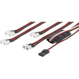 Carson Modellsport Kit déclairage rouge, blanc 4.4 - 6 V 500906240