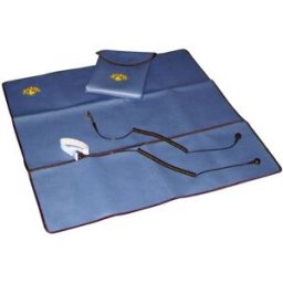 BJZ C-190 100N Kit de service antistatique (ESD) bleu (L x l) 600 mm x 600 mm câble de terre inclus, dragonne incluse, câble de raccordement inclus
