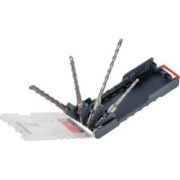 kwb 109164 acier à métaux Jeu de forets pour marteau-perforateur 4 pièces 5 mm, 6 mm, 8 mm, 10 mm SDS-Plus 1 set